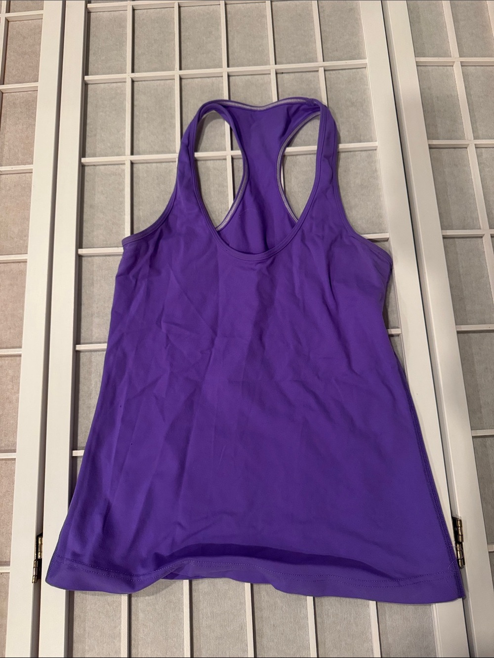 lululemon athletica Purple Racerback Tank Top